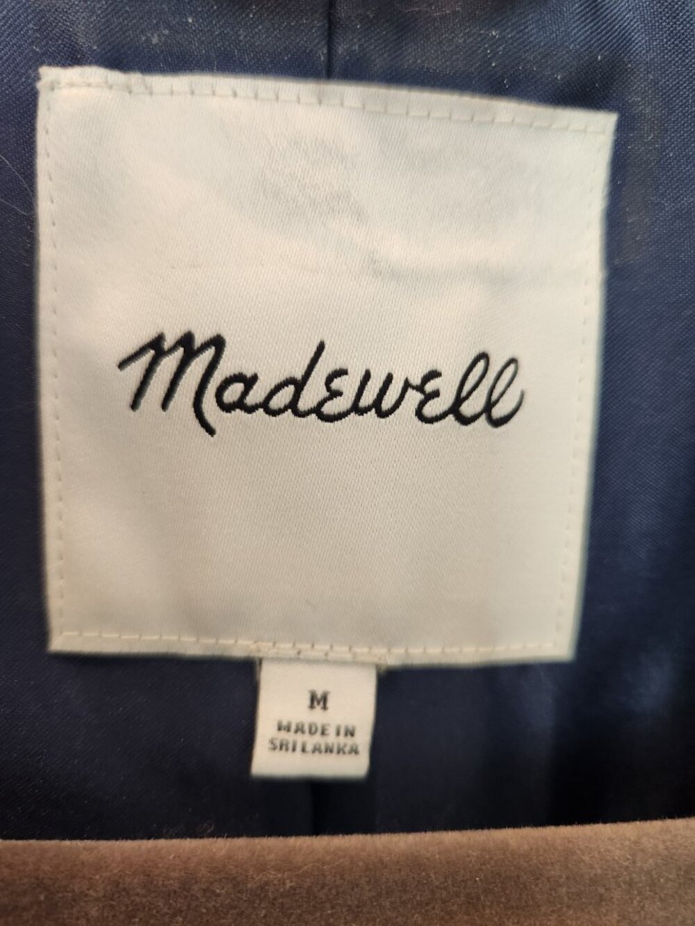Madewell Larsen Wool Blend Plaid Blazer - M - Picture 11 of 12